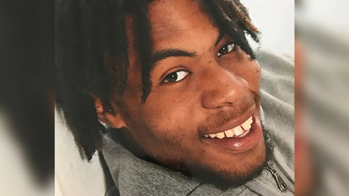 An undated image of Salem Koudou, a drill rapper known as 16Shotz, who was stabbed to death in Brixton, south London, on Aug. 20, 2020. (Metropolitan Police/PA)