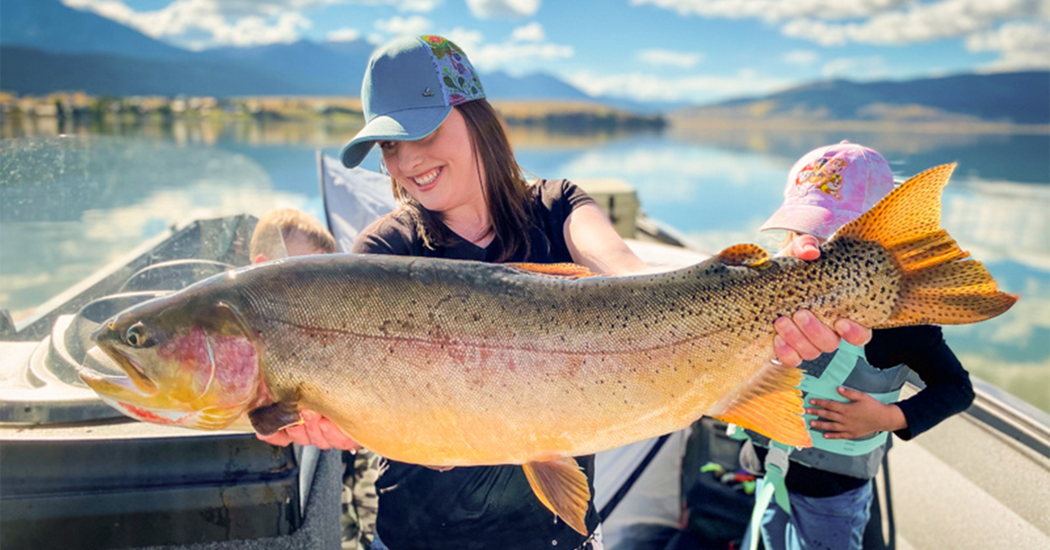 Idaho Mom of 2 Reels In 'Monster' Trout on Family Fishing Trip, Breaks State Record - Vimarsana News