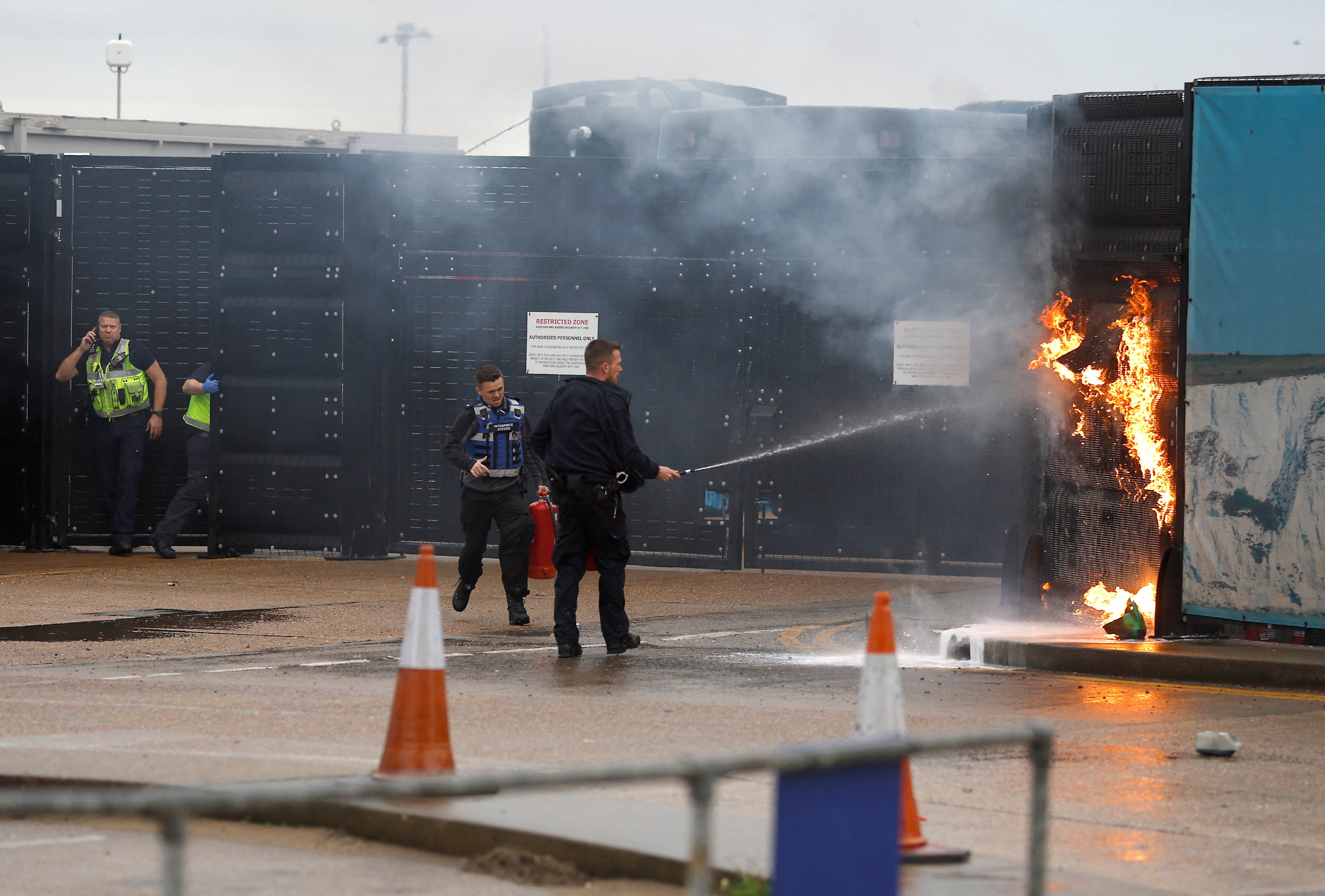 UK Immigration Centre Firebomb Attack Declared 'Terrorist Incident' - Vimarsana News