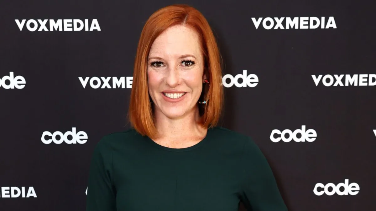 Former White House press secretary Jen Psaki attends Vox Media's 2022 Code Conference in Beverly Hills, Calif., on Sept. 7, 2022. (Randy Shropshire/Getty Images for Vox Media)