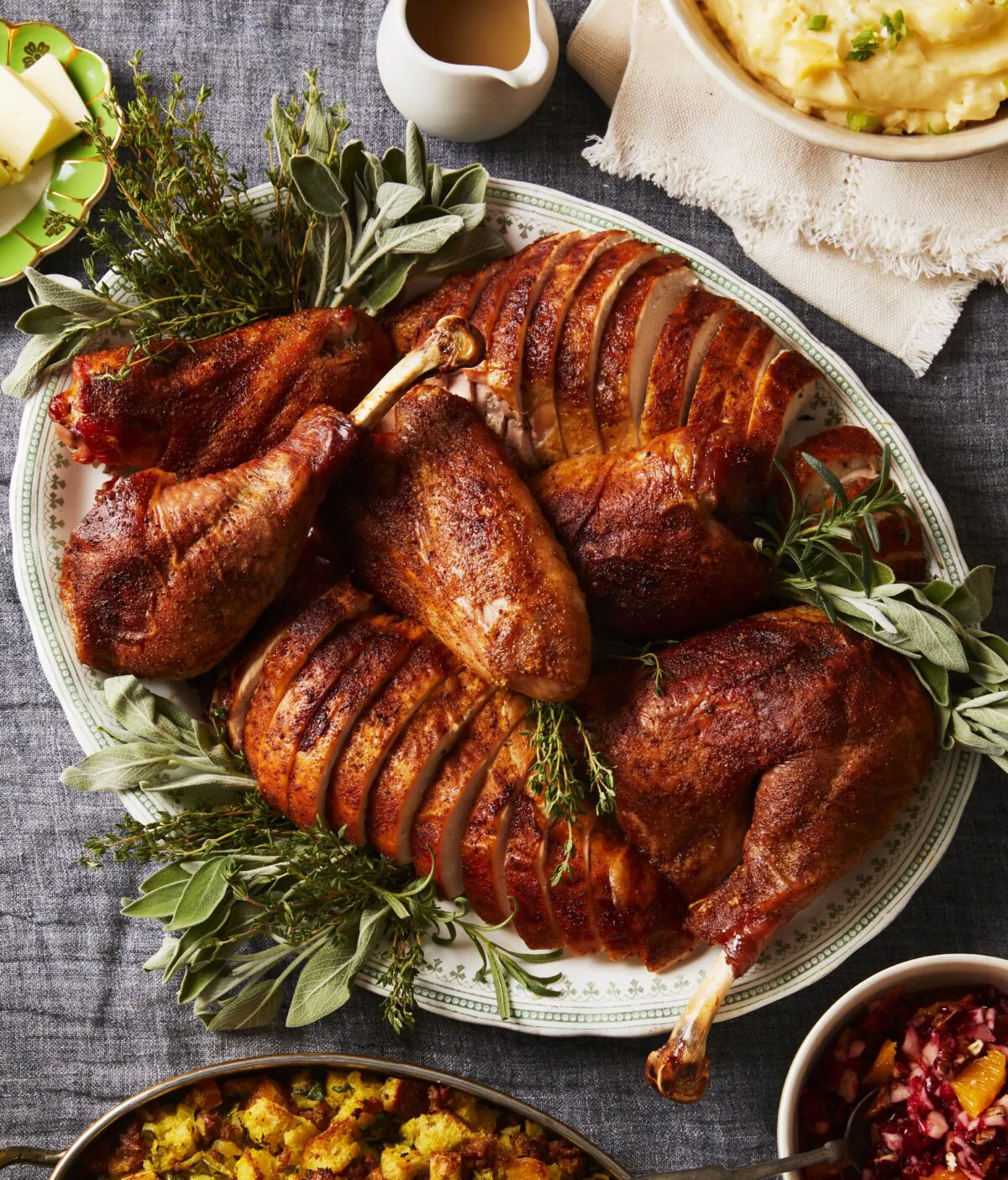 Your holiday menu should include cooking a turkey in parts. (Ty Mecham/TNS)