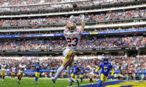 McCaffrey Throws, Catches, Rushes for TDs, Niners Rout Rams