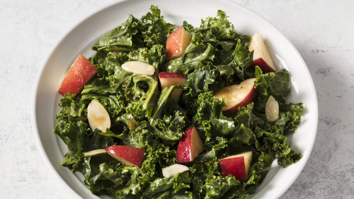 Young chefs will even love this slightly sweet salad filled with crunchy bits. (Ashley Moore)