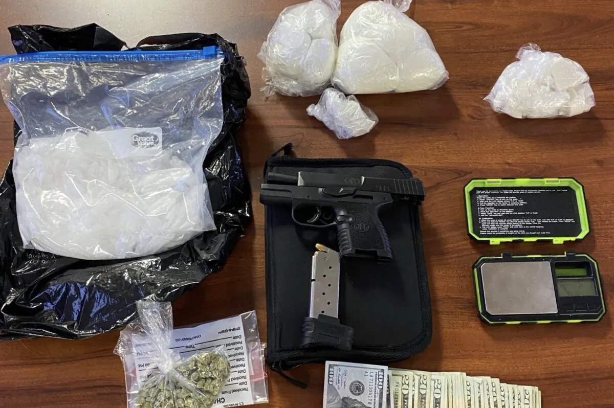 Fentanyl and contraband seized in Butler County, Ohio, by the Butler Undercover Regional Narcotics team (BURN). (Butler County Sheriff's Department)