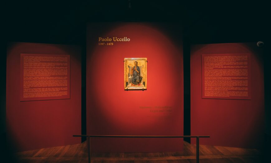 Arts: A Surprising Perspective: Paolo Uccello’s ‘Madonna With Child’