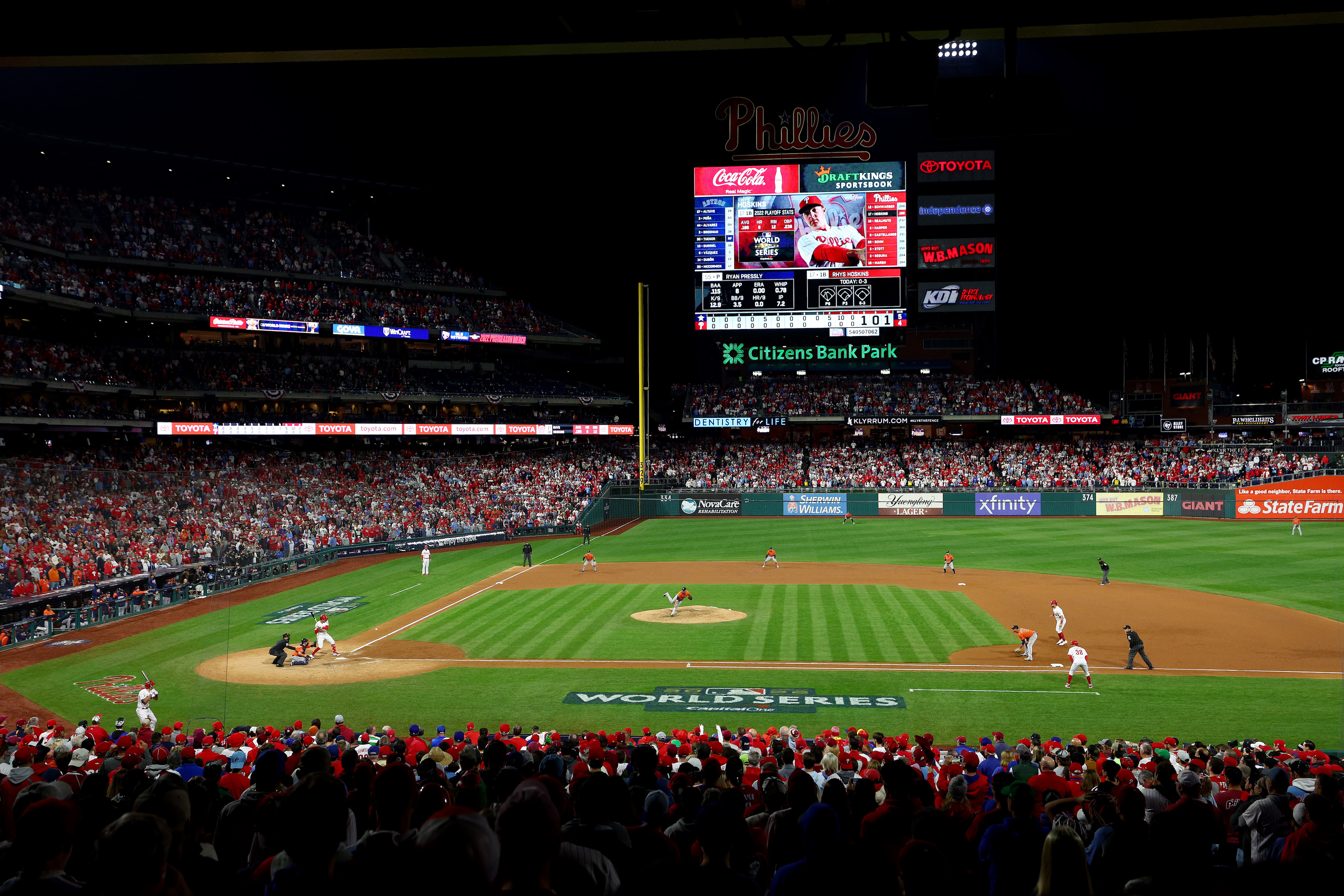 Astros silence Phillies in Game 4 with second no-hitter in World