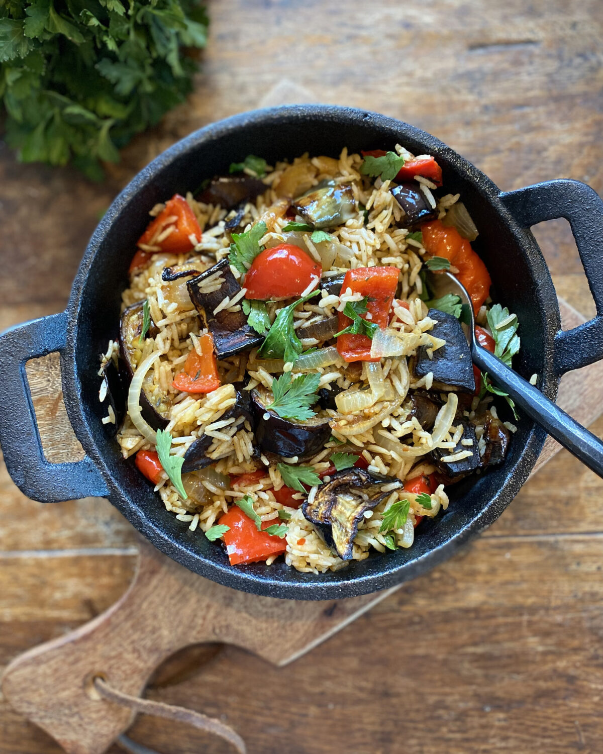 This Mediterranean Pilaf Is the Best of Two Worlds