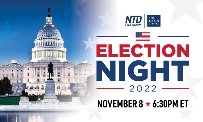 LIVE Nov. 8, 6:30 PM ET | Vote 2022: US Midterm Elections | NTD & The Epoch Times Special Live Program