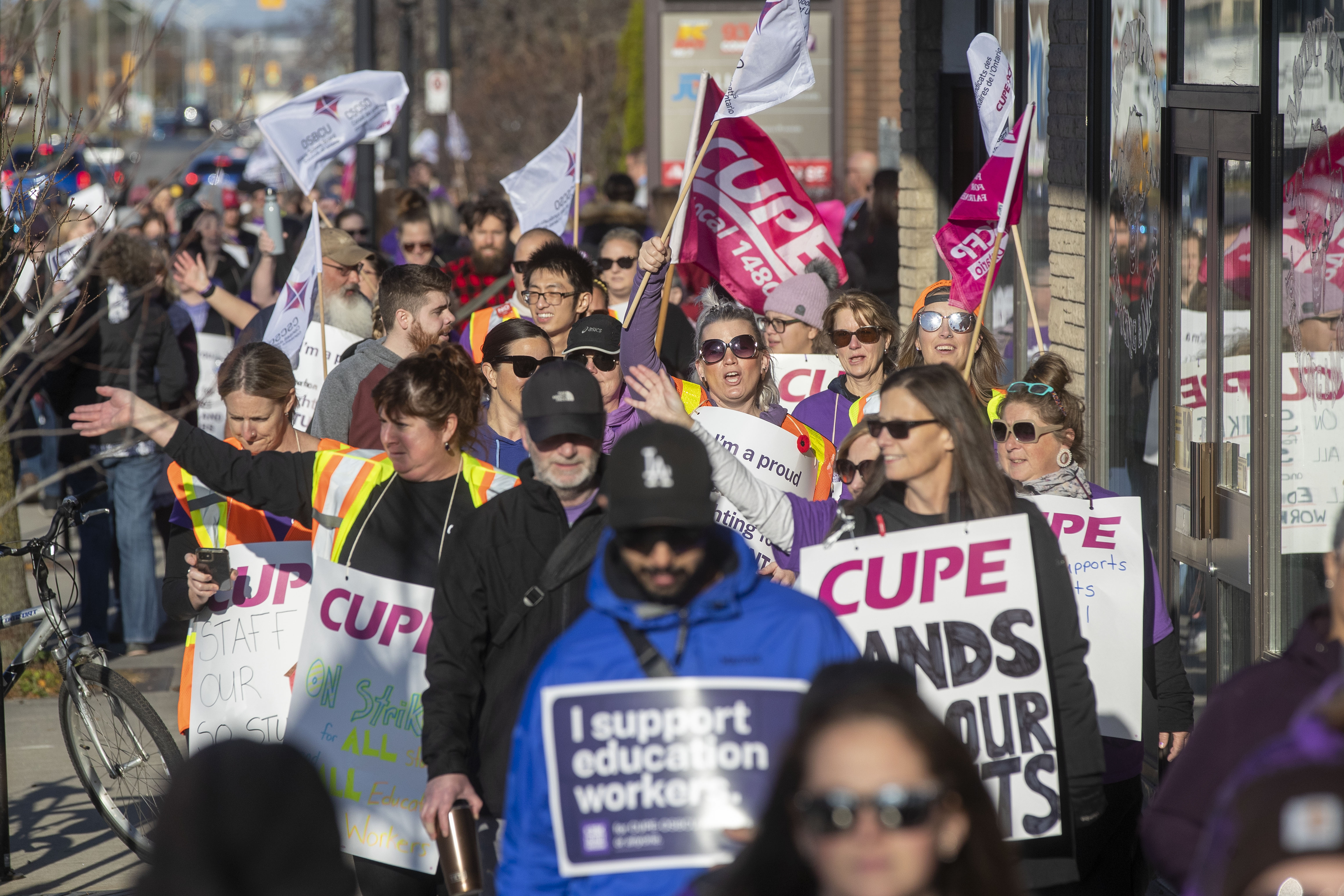 Ontario Education Workers Go on Strike Despite Province Declaring It Illegal - Vimarsana News