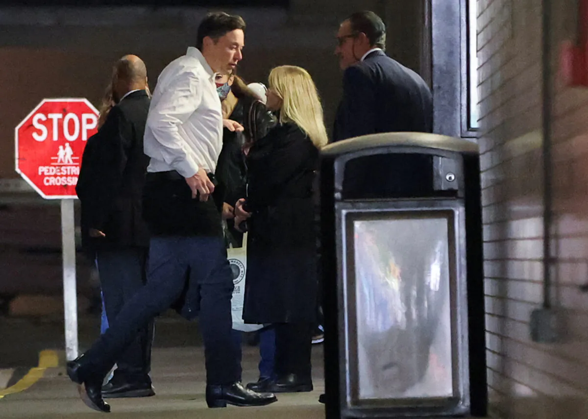 Owner and CEO of Twitter, Inc. Elon Musk arrives at the 29th Annual Baron Investment Conference in Manhattan in New York on Nov. 4, 2022. (Andrew Kelly/Reuters)