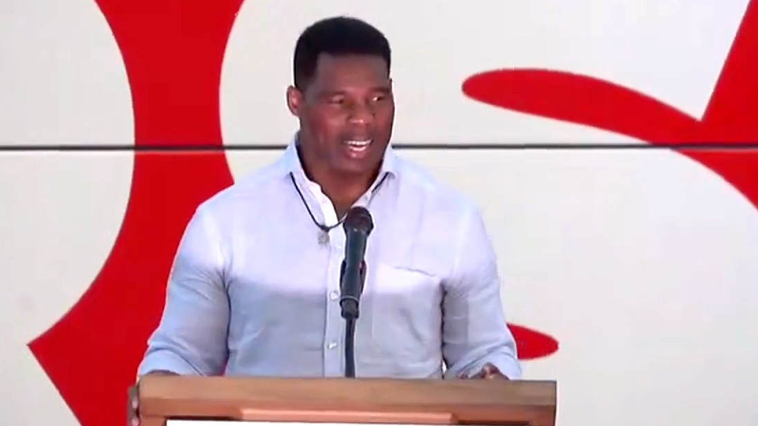 Herschel Walker’s Campaign Bus Tour Makes Stop in Smyrna, EpochTV
