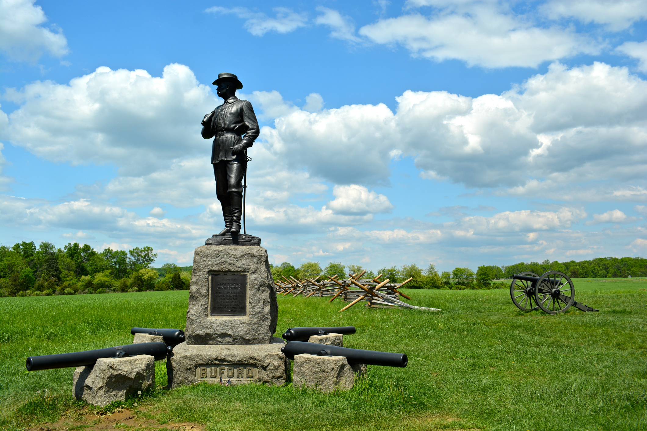 Statue at Gettysburg National Military Park.