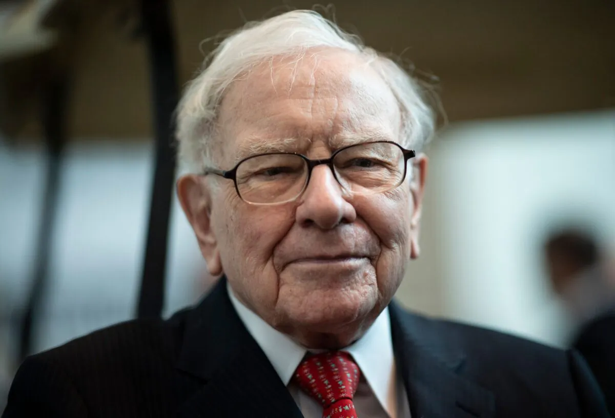 Warren Buffett, CEO of Berkshire Hathaway, attends the 2019 annual shareholders meeting in Omaha, Neb., on May 3, 2019. (Johannes Eisele/AFP via Getty Images)