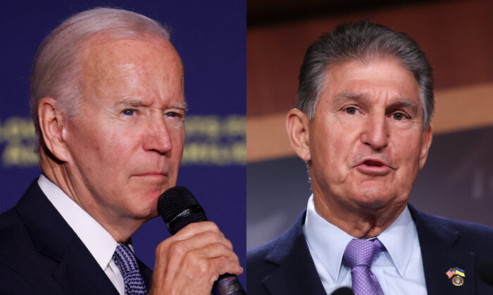 Manchin, Three Texas Lawmakers Urge Biden to Extend Title 42 Border Policy