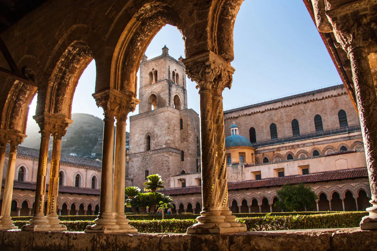 The Monreale Cathedral was built in 1174 by William II of Sicily, and remains one of the greatest existing examples of Norman achitecture. (Duchy/Shutterstock)