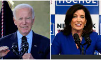 Biden Campaigns With Hochul in Yonkers, New York