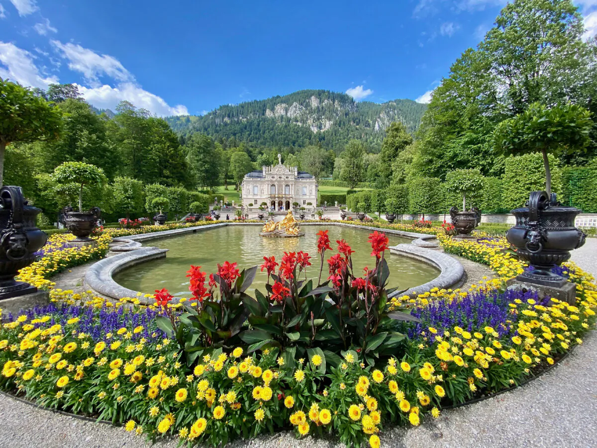 King Ludwig II built Linderhof Palace near Munich, Germany. (Photo courtesy of Margot Black)