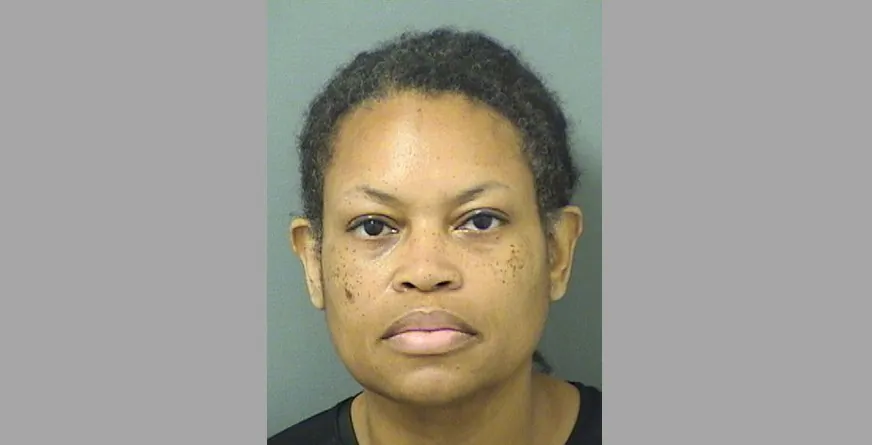 Screenshot of booking photo for Cheryl Ann Leslie, arrested November 4, 2022 for alleged voter fraud. (Palm Beach Sheriff's Office)