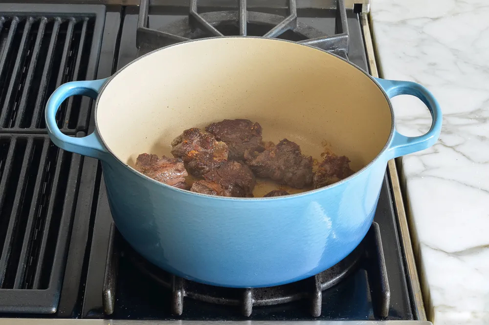 making Beef Stew with Carrots & Potatoes