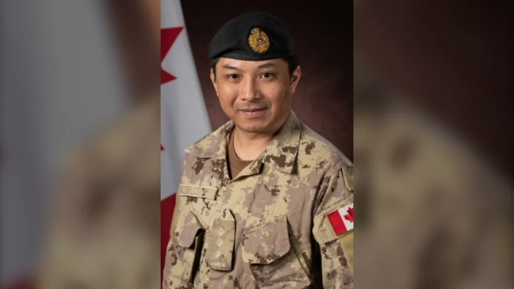Capt. Eric Cheung is shown in this handout image provided by the Canadian Armed Forces. (The Canadian Press/HO-DND-17 Wing Operations Support Squadron Imaging)
