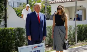 Trump Votes in Palm Beach, Florida