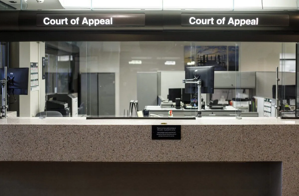Court of Appeal at the Edmonton Law Courts building is shown in a file photo. (The Canadian Press/Jason Franson)
