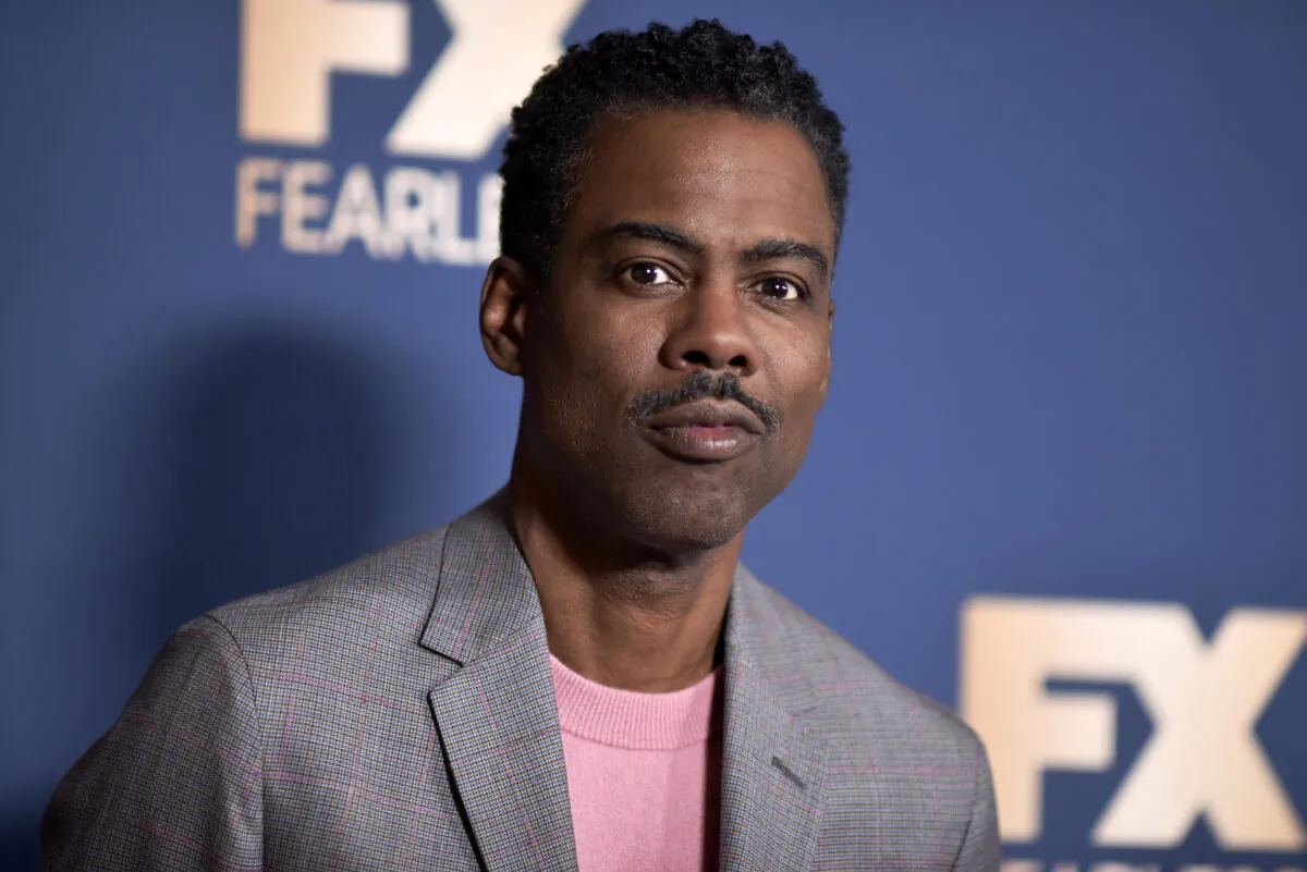 Chris Rock appears at the Television Critics Association Winter press tour in Pasadena, Calif., on Jan. 9, 2020. (Richard Shotwell/Invision/AP)