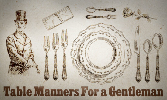 How to Have Table Manners Like a Gentleman From an 1800s Manual on Etiquette in High Society