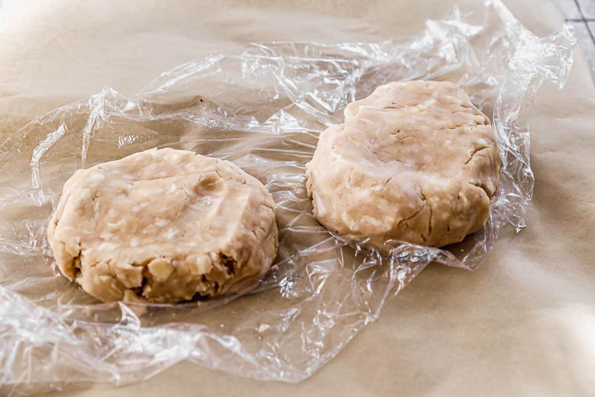 making pie crust