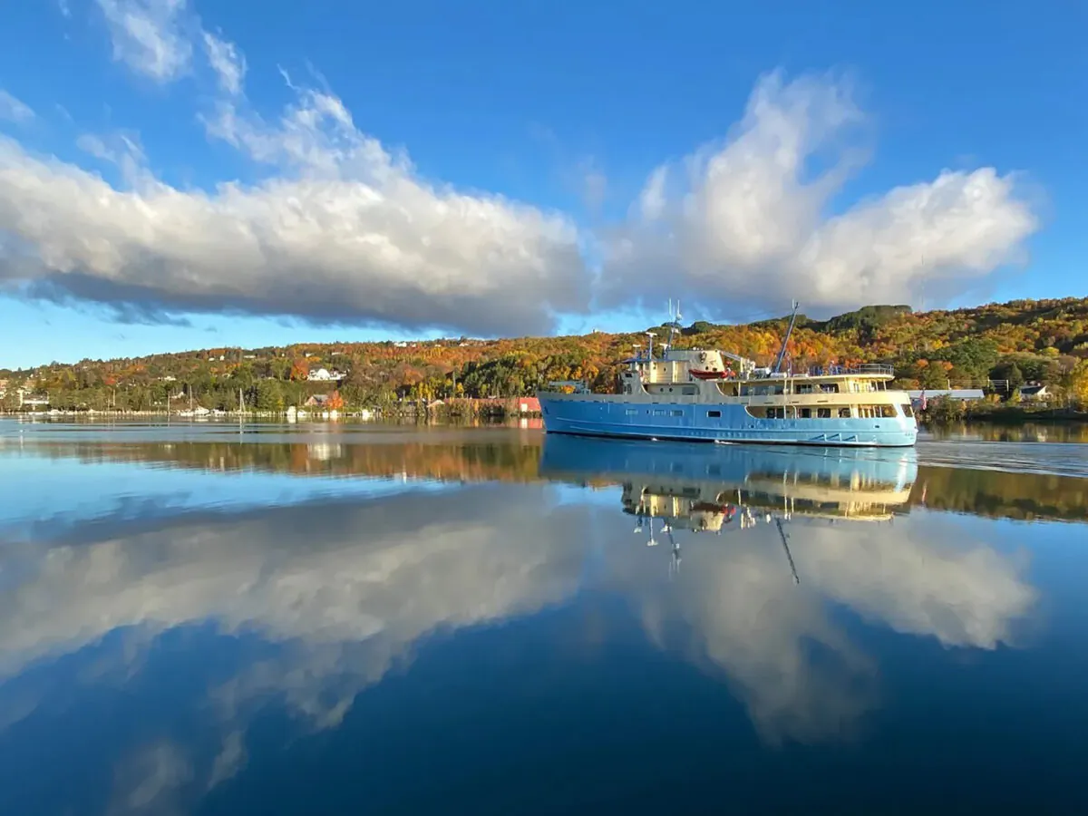 Capacity limits on the ferries contracted to bring people to and from the Isle Royale National Park help control the number of visitors. (National Park Service/TNS)