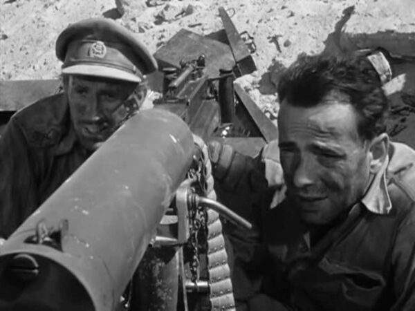 sahara--soldiers behind gun