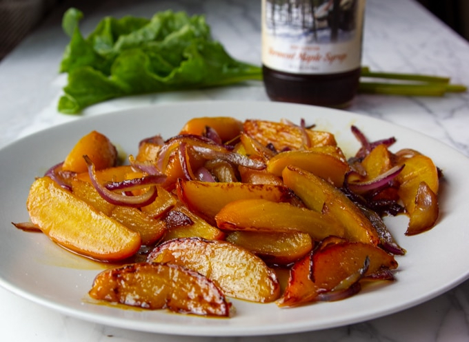 Making Roasted Beets With Maple Butter