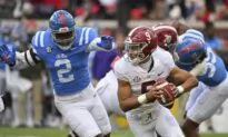 Young’s 3 Touchdown Passes Lift No. 10 Alabama Past No. 11 Ole Miss
