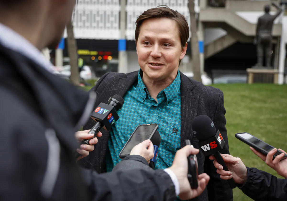Alberta’s Minister of Transportation and Economic Corridors Devin Dreeshen in a file photo. (The Canadian Press/Jeff McIntosh)