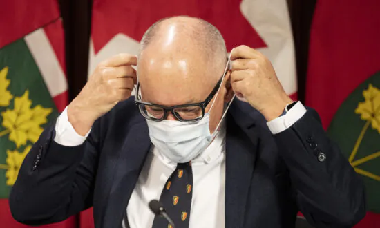 Ontario’s Chief Medical Officer Seen Maskless at Indoor Party, Going Against His Own Advice