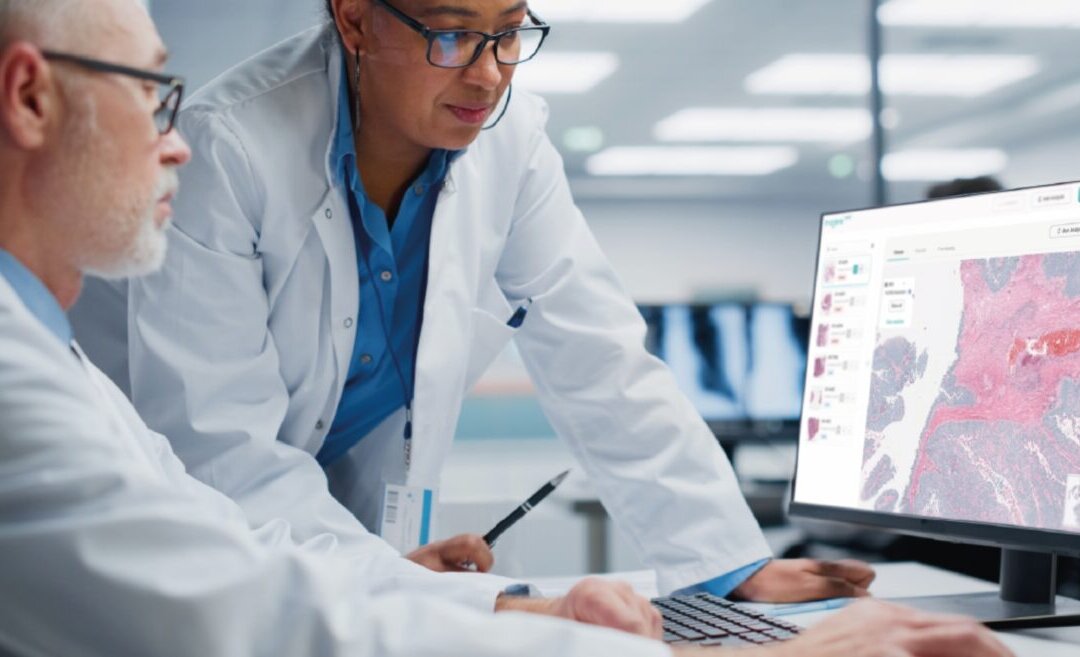 Imagene allows image-based biomarker detection for fast detection of abnormal cells. (Courtesy of Imagene)