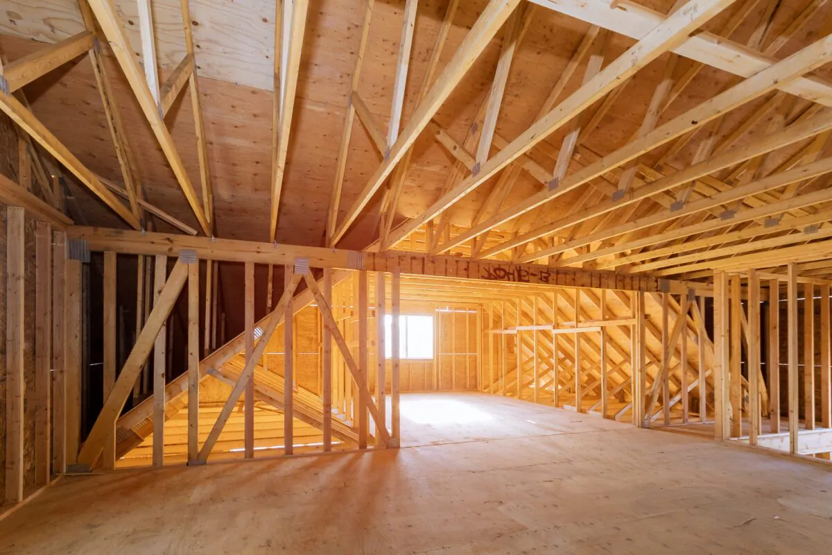 If you want to make use of your attic for storage, you've got to install a floor. (ungvar/Shutterstock)