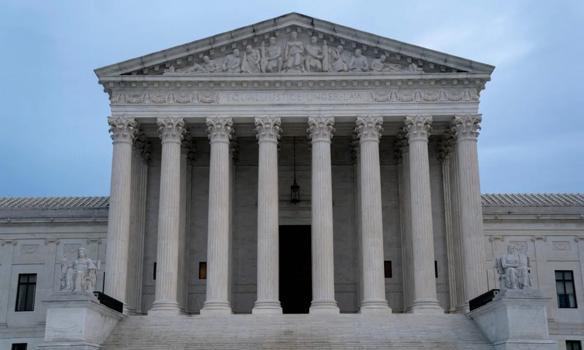 The U.S. Supreme Court building in Washington on Oct. 3, 2022. (Stefani Reynolds/AFP via Getty Images)