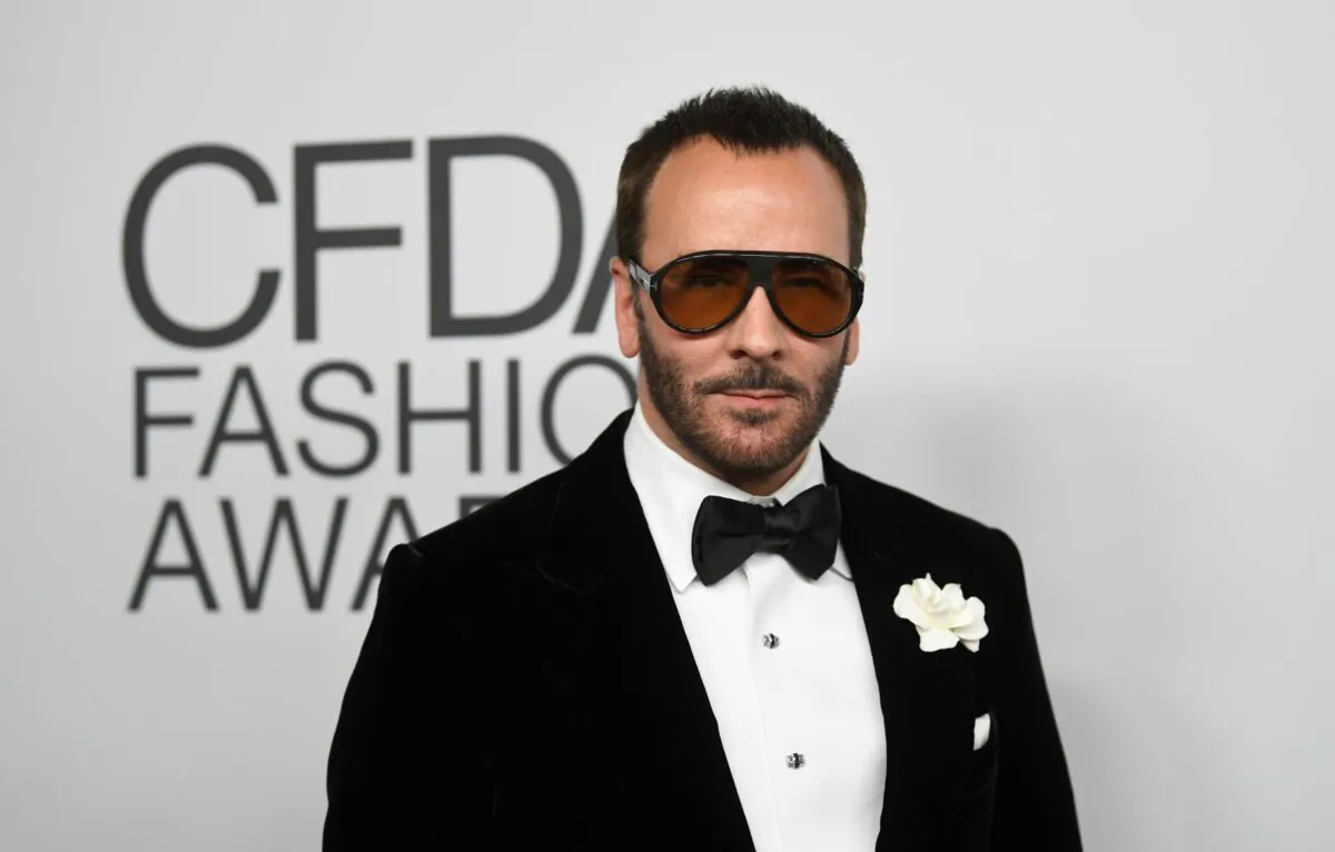 Tom Ford attends the CFDA Fashion Awards at The Pool and The Grill in New York on Nov. 10, 2021. (Evan Agostini/Invision/AP)