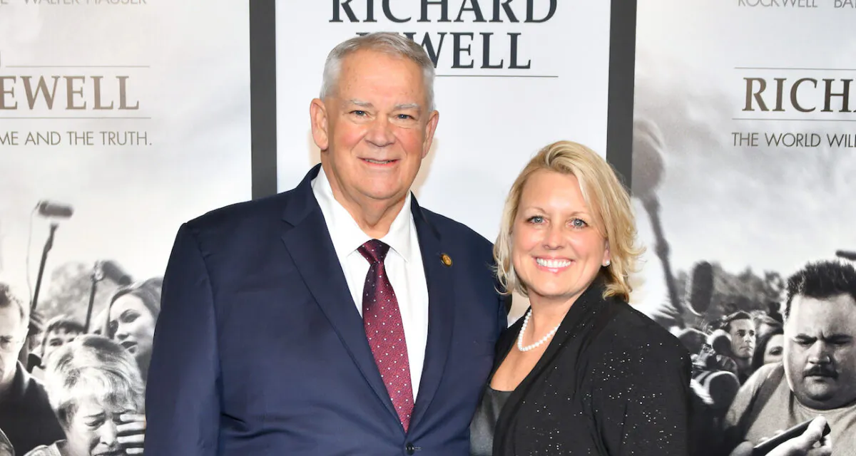 David Ralston and wife Jane Ralston attend the "Richard Jewell" screening at Rialto Center of the Arts in Atlanta, Georgia, on Dec.10, 2019. (Derek White/Getty Images)