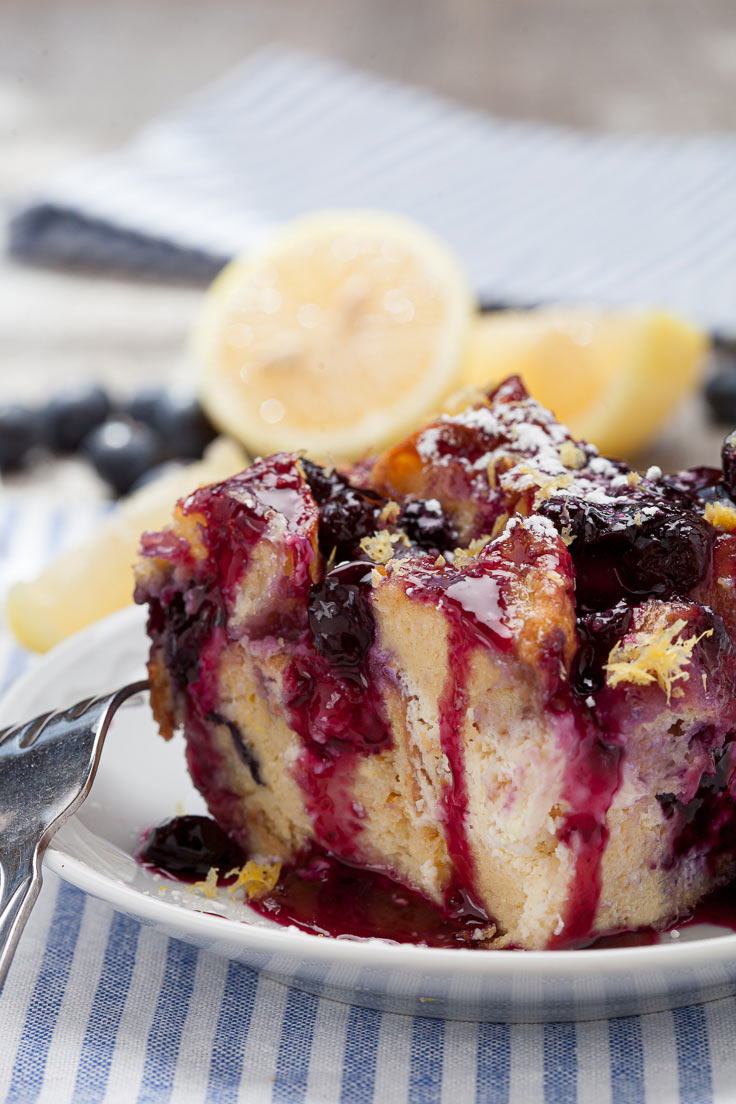 Blueberry French Toast Casserole