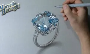 3 Drawings: Realistic and Relaxing