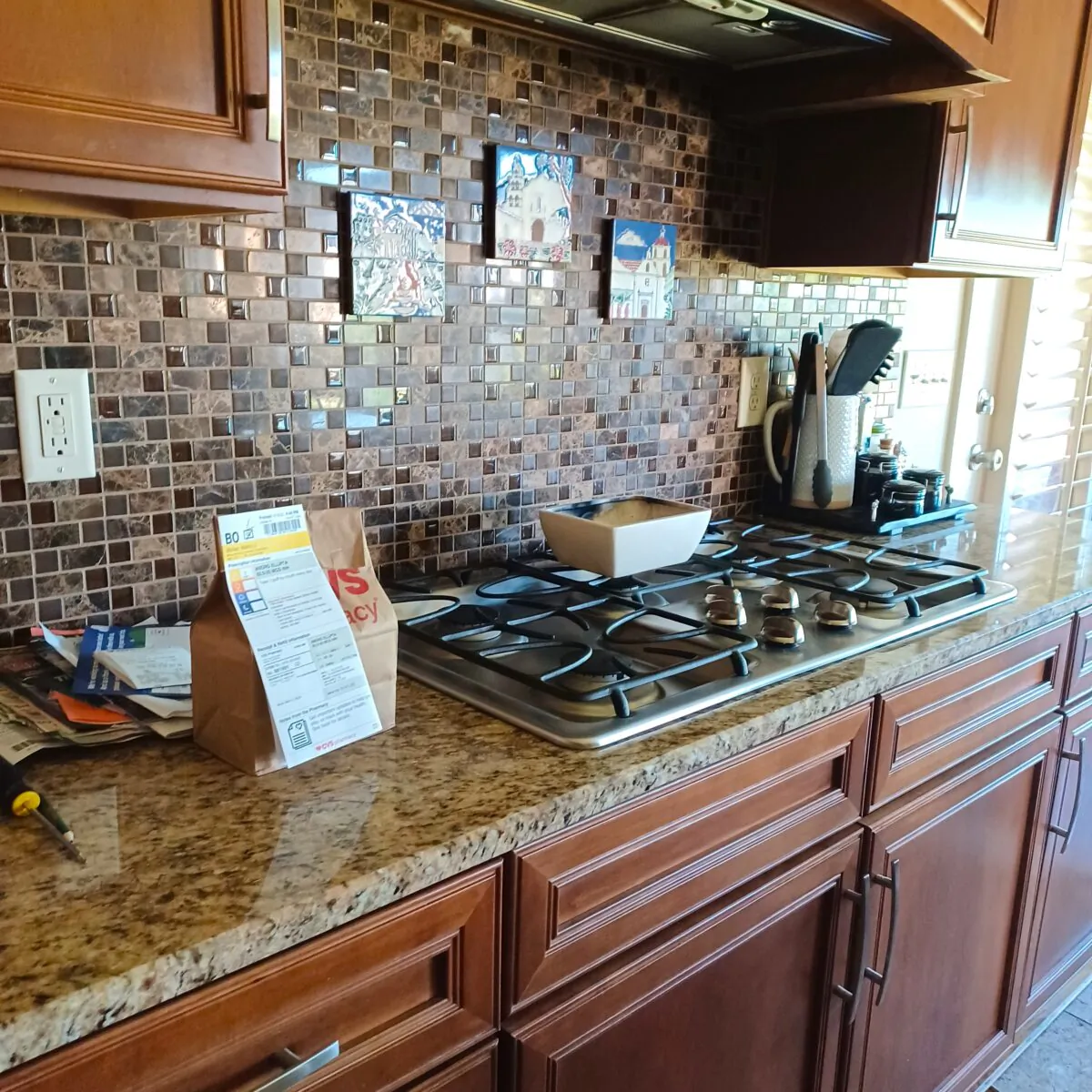 While it may seem complex, installing a ceramic tile kitchen backsplash is a prime DIY task. (Tim Carter/Tribune Content Agency)
