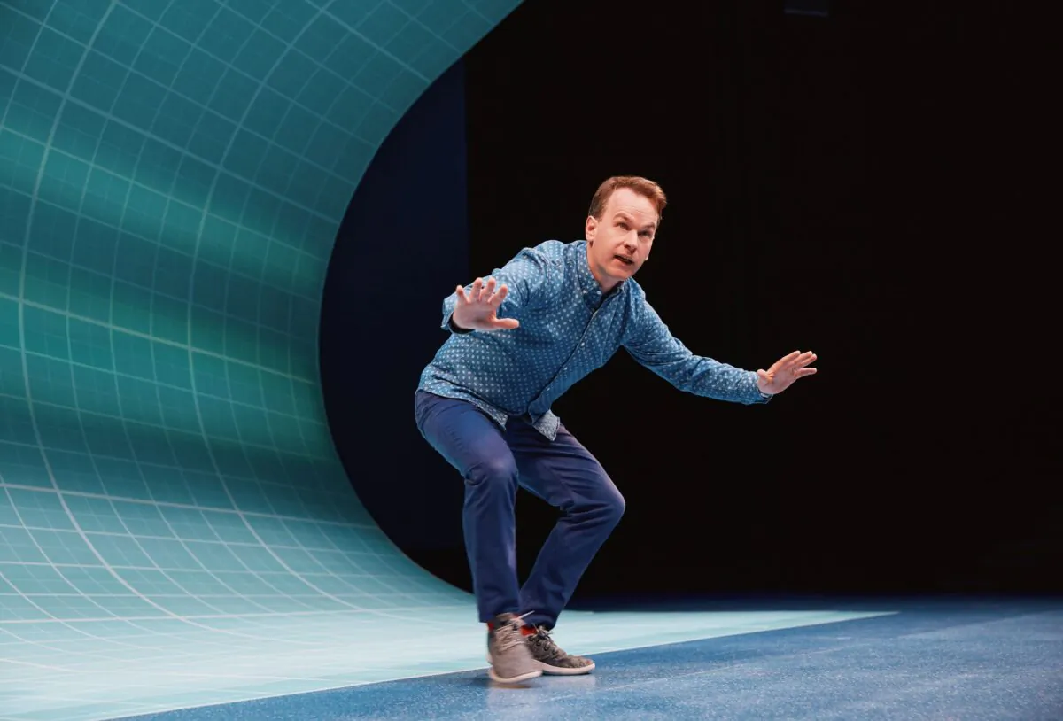 Mike Birbiglia takes his audience on a wild ride in his one-man show "Mike Birbiglia: The Old Man & the Pool." (Emilio Madrid)