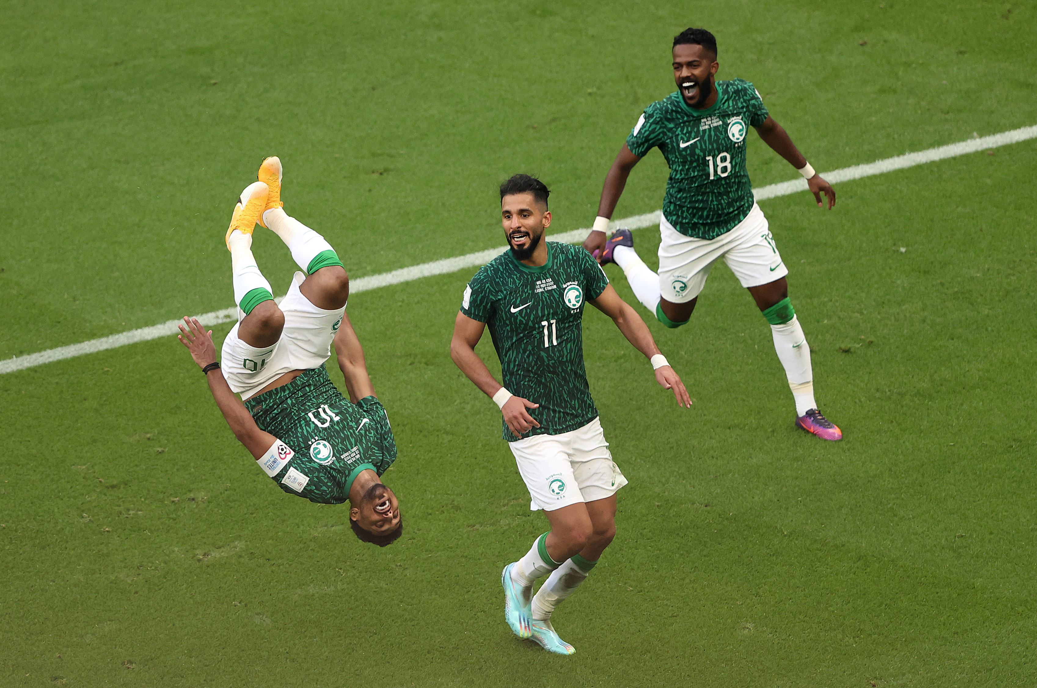 Saudi Arabia stuns Messi, Argentina at World Cup