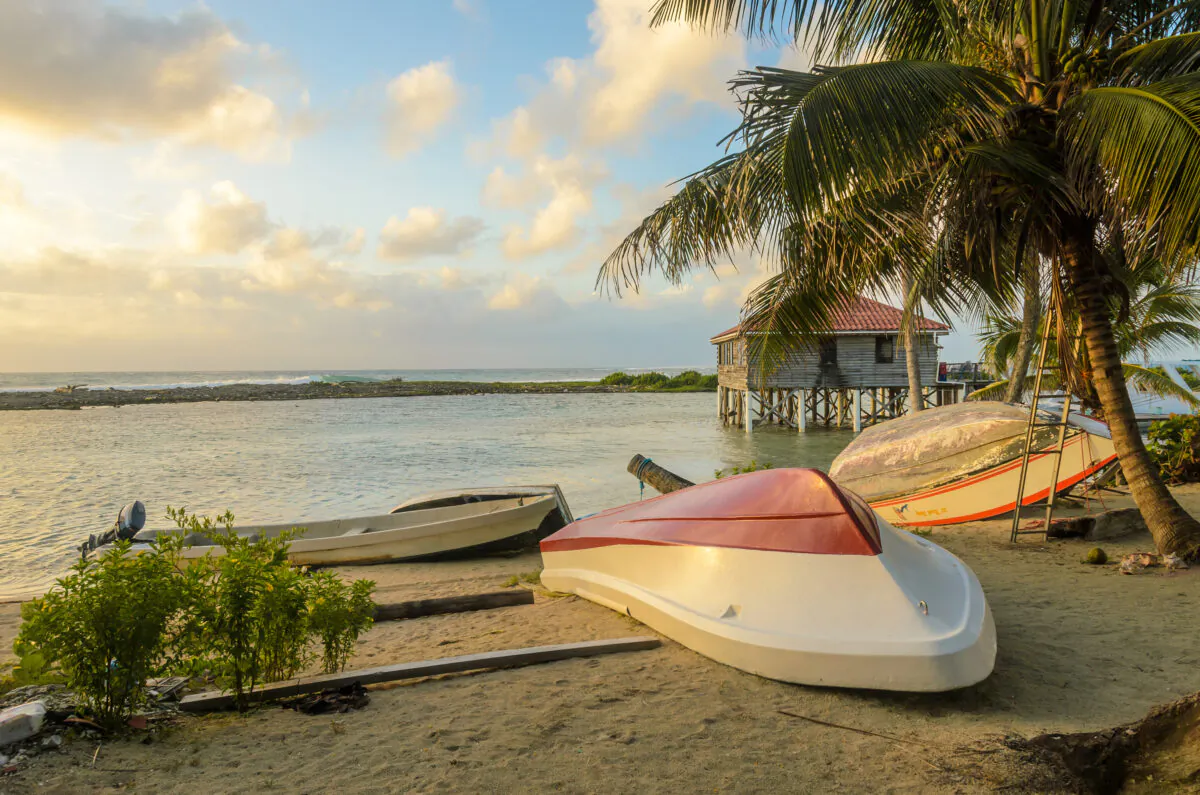 Tobacco Caye, a small tropical island at Barrier Reef with paradise beach in Belize. (SimonDannhauer/Dreamstime/TNS)