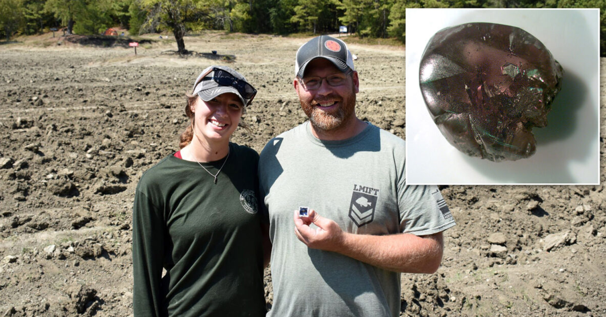 Couple on 10th Anniversary Getaway Find 1.9-Carat Diamond at Crater of Diamonds State Park - Vimarsana News