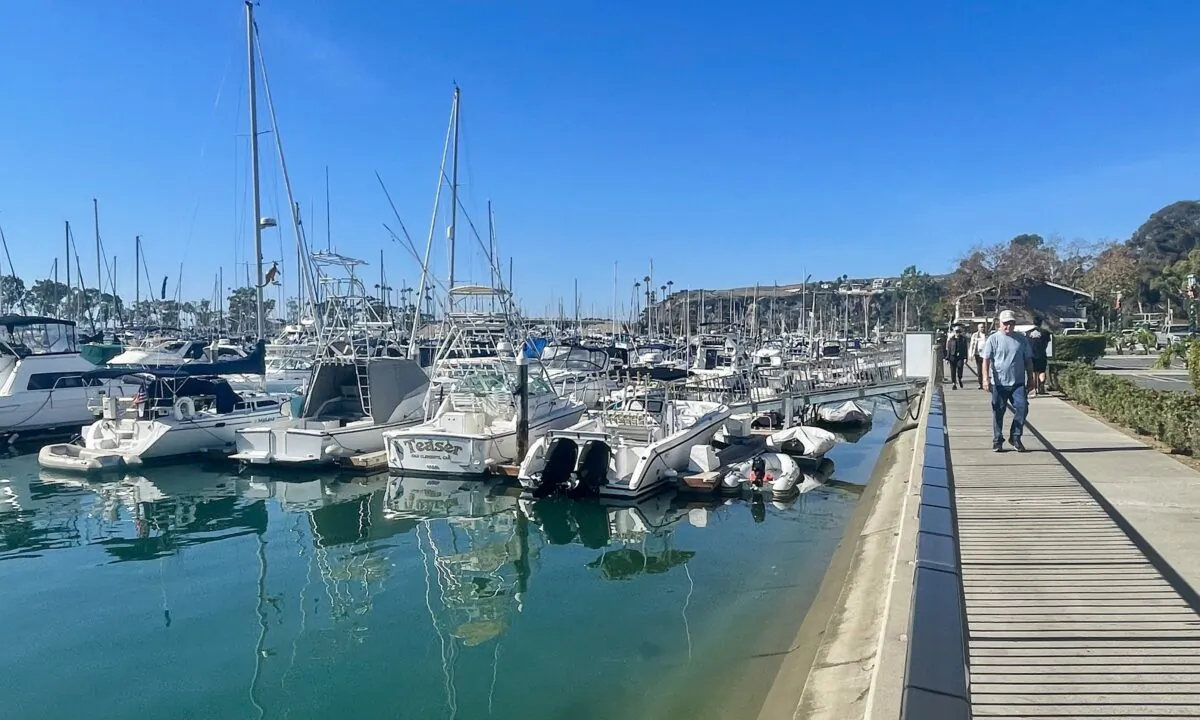 Dana Point Marina in Dana Point, Calif., on Nov. 23, 2022. (Carol Cassis/The Epoch Times)