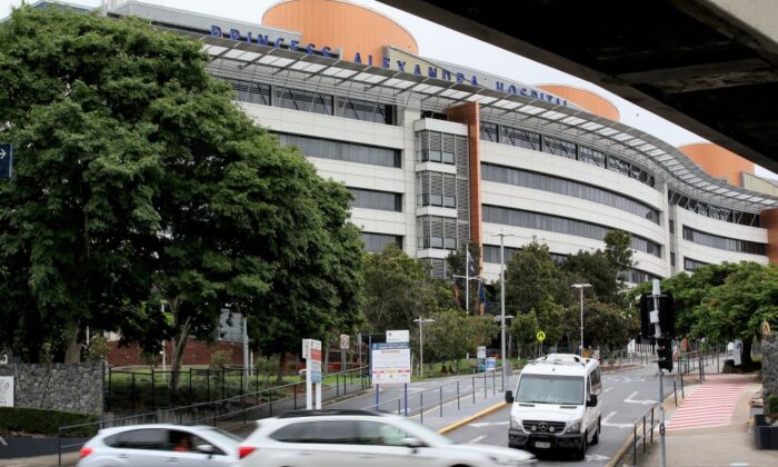 A general view of the Princess Alexandra Hospital in Brisbane, Australia on March 15, 2021. (Jono Searle/Getty Images)