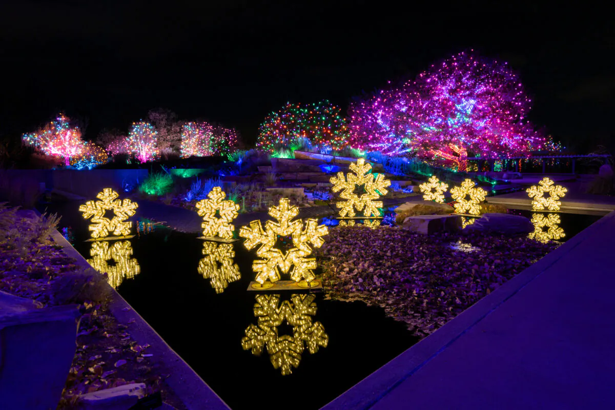 Blossoms of Light, Denver Botanic Gardens. (Courtesy of Denver Botanic Gardens. © Scott Dressel-Martin.)